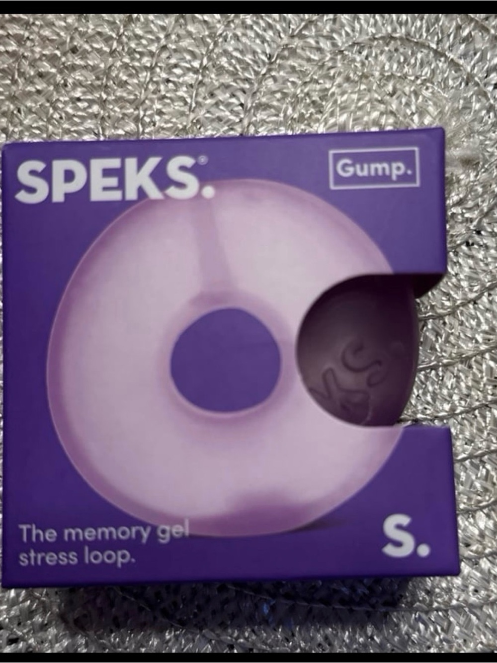 SPEKS Memory Gel Stress Loop - Purple